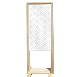 FILOTTO - Separè - Paravento modulabile - 70x190cm - in Legno e PVC Colore: bianco