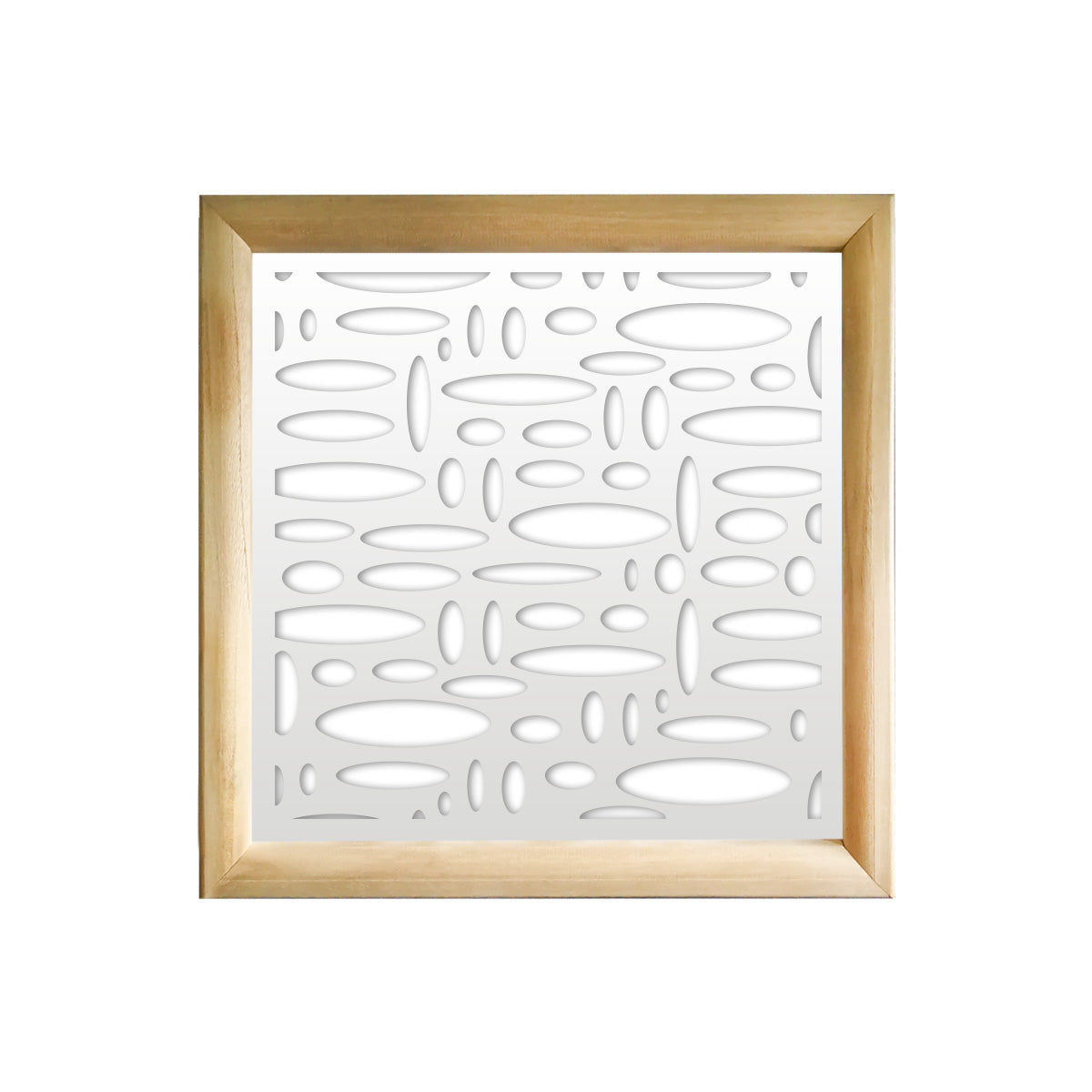 FLASHPOINT - Moduli Decorativi in Legno e PVC Colore: bianco, Misura: 98x98 cm