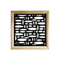 FLASHPOINT - Moduli Decorativi in Legno e PVC Colore: nero, Misura: 98x98 cm