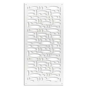 FLASHPOINT - Pannello in PVC traforato - Parasole Misura: 73x148 cm, Colore: bianco