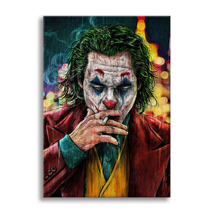 Joker -  Quadro Canvas Contemporaneo su telaio in legno Misura: 70x100 cm