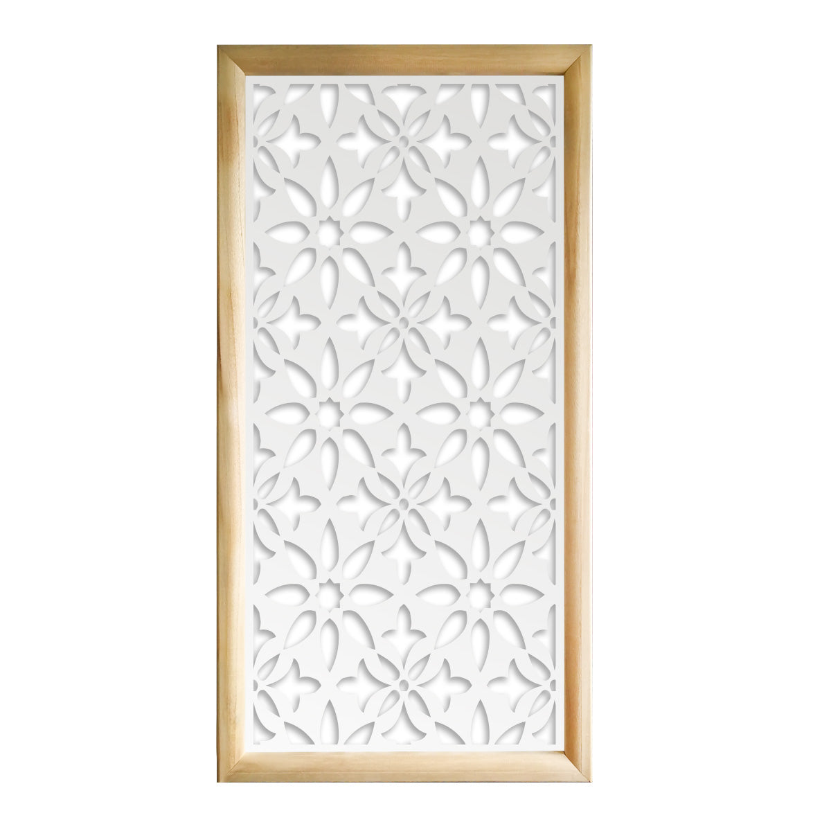 LANCERS - Moduli Decorativi in Legno e PVC Colore: bianco, Misura: 47x94 cm