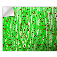 MARBLED PAPER - GREEN - Pellicola adesiva in PVC finitura opaca Misura: 100x200 cm