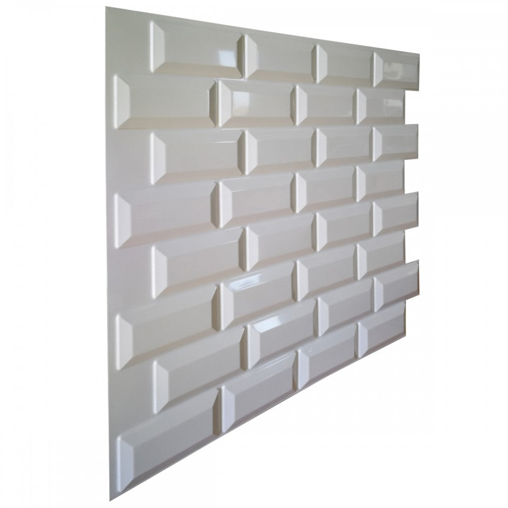 MILK - Pannello per parete in PVC a rilievo 3D - 595mmX560mm