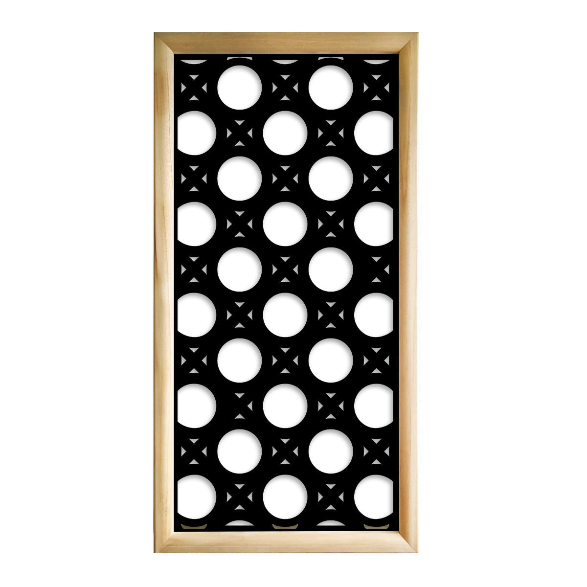 NOTTINGHAM - Moduli Decorativi in Legno e PVC Colore: nero, Misura: 73x148 cm