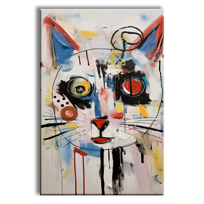 Pigatto -  Quadro Canvas Contemporaneo su telaio in legno Misura: 100x140 cm