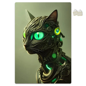 ROBOGATTO - POSTER in PVC da 3mm Misura: 70x100 cm