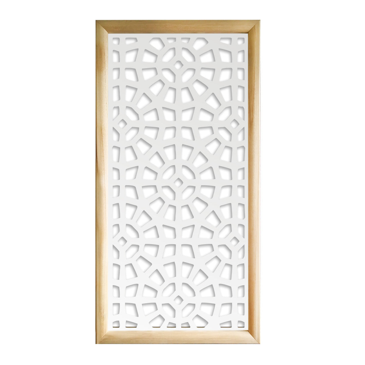 SANPIETRINI - Moduli Decorativi in Legno e PVC Colore: bianco, Misura: 47x94 cm