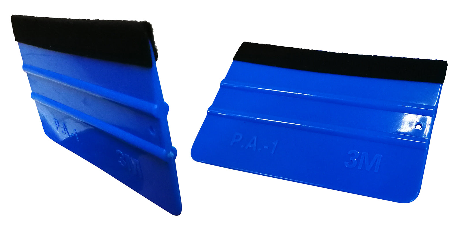 Spatola per applicazione pellicole 3M - P.A.1 blu morbida - 13x8cm