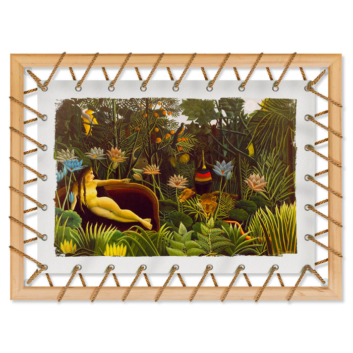 Tensotela 70x95 cm - Henri Rousseau il Sogno Misura: 70x95 cm