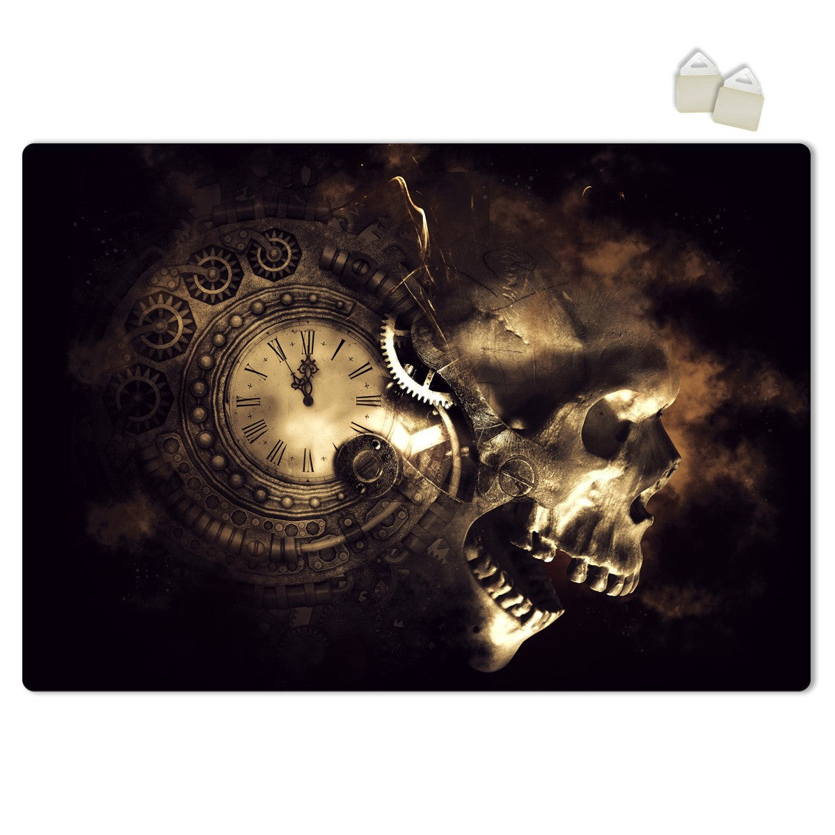 TIME OF DEATH- POSTER in PVC da 3mm Misura: 70x100 cm