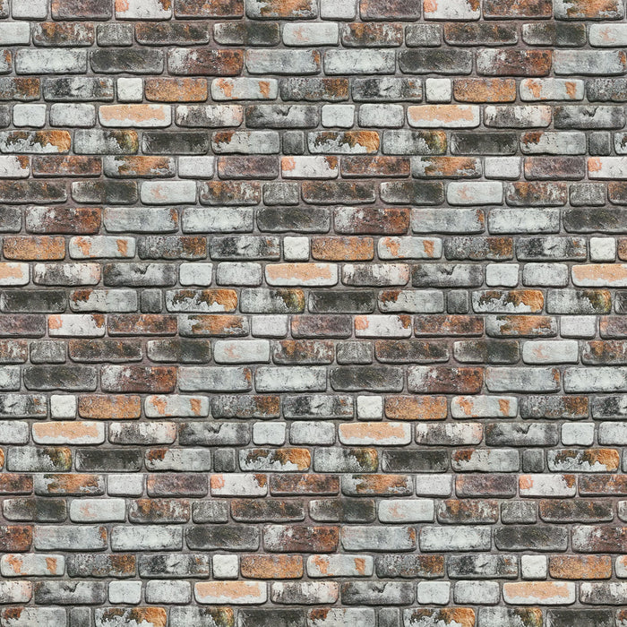 URBAN BRICK pannello finto mattone In EPS Resinato Misura 100x50 Cm Spessore 2 Cm