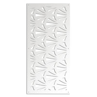 WINDSHELL - Pannello in PVC traforato - Parasole Colore: bianco, Misura: 47x94 cm