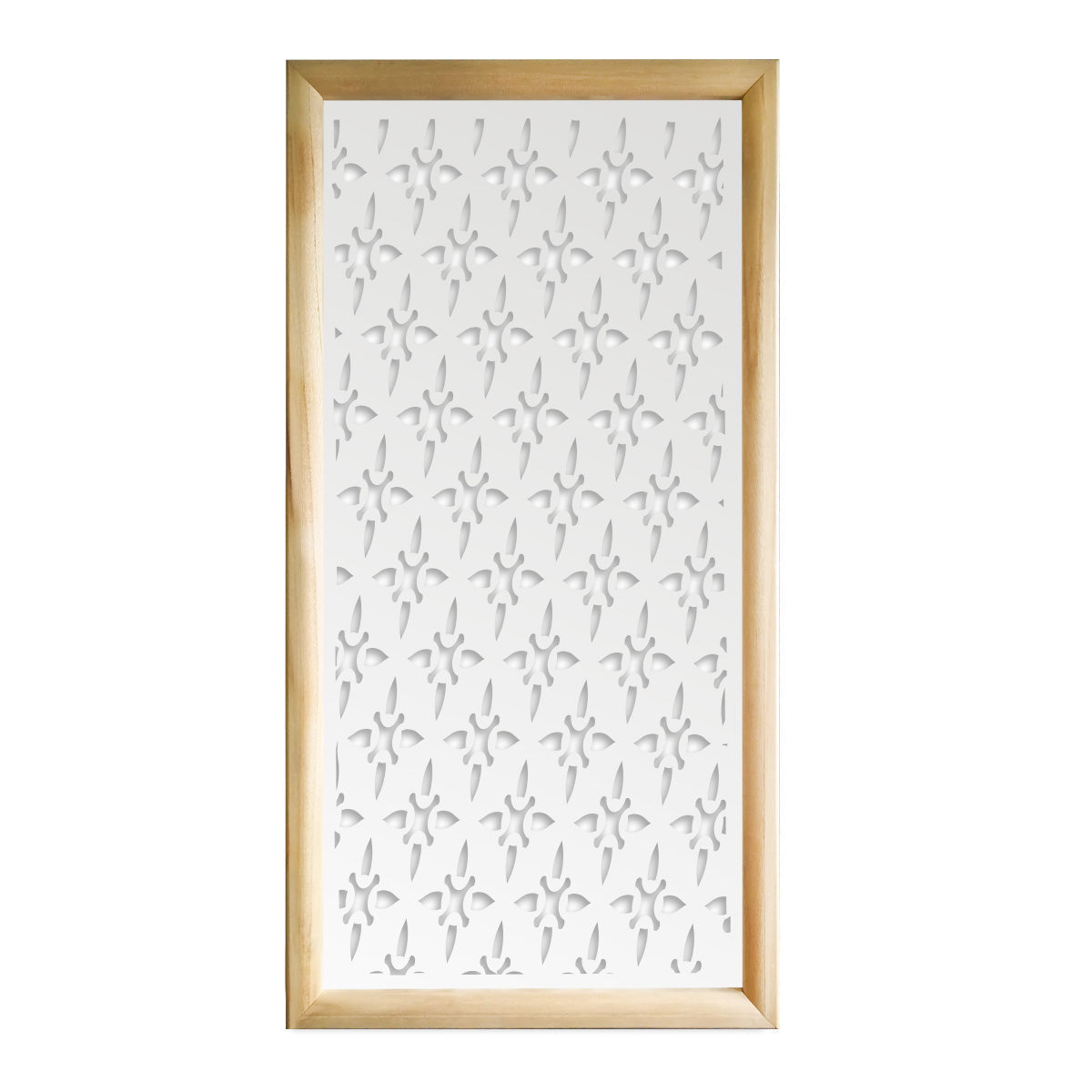 ZED - Moduli Decorativi in Legno e PVC Misura: 73x148 cm, Colore: bianco