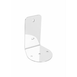 Placca fissaggio a muro per porta scopino zeus  Cromo cm 7,1 x 10 x 8,2METAF