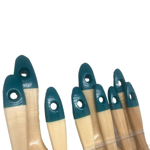 Set pennelli manico legno 9 pz - Total TOTTHT8414091