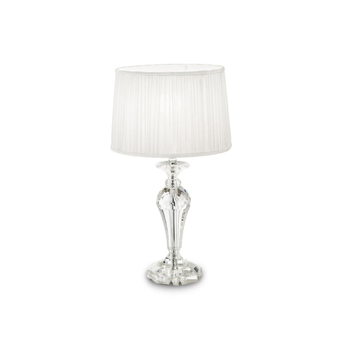 Lampada Da Scrivania Contemporanea Kate-2 Corda Bianco 1 Luce E27