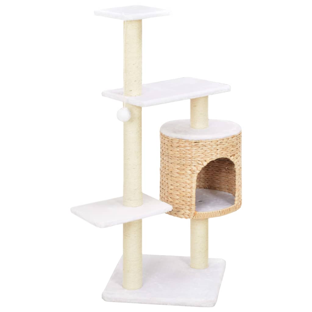 Albero per Gatti con Tiragraffi in Sisal Seagrass