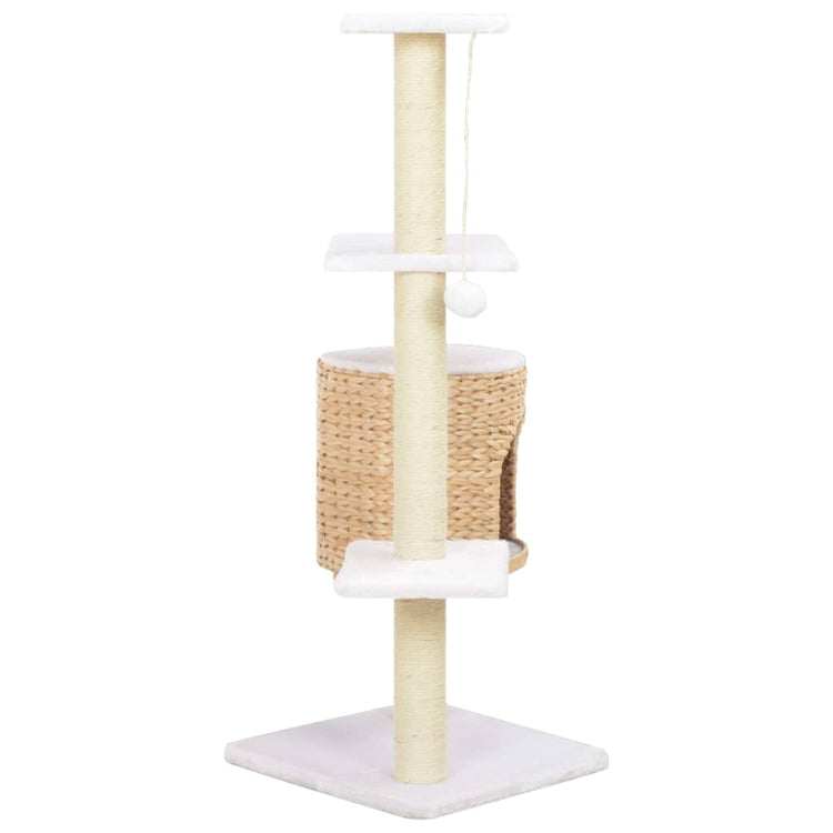 Albero per Gatti con Tiragraffi in Sisal Seagrass