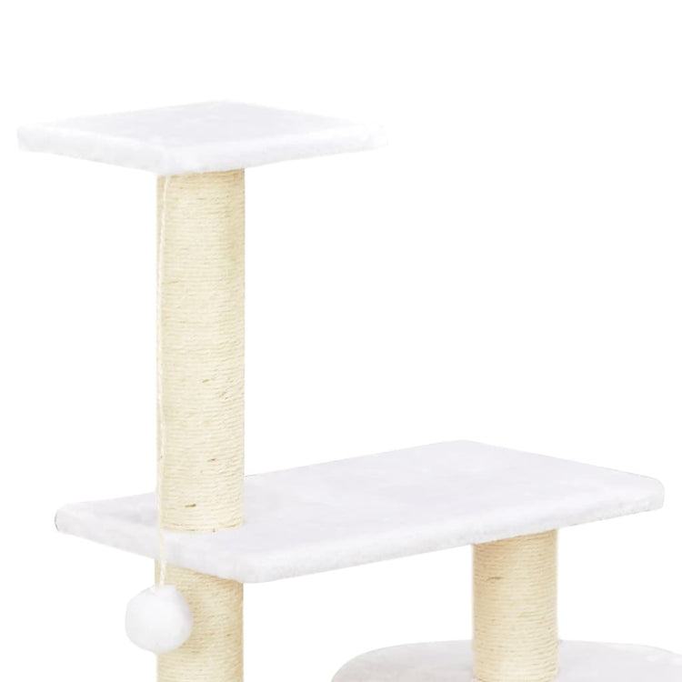 Albero per Gatti con Tiragraffi in Sisal Seagrass