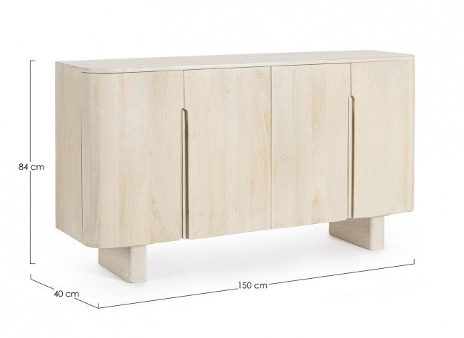 Credenza 4A Serapis - CAFFE' WHITE