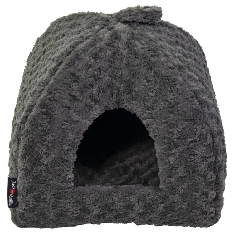 Jack and Vanilla Igloo per Animali Softy XS 40x40x40 cm Grigio Rosato