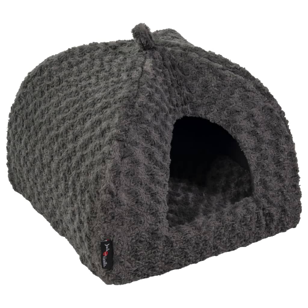 Jack and Vanilla Igloo per Animali Softy S 50x50x50 cm Grigio Rosato