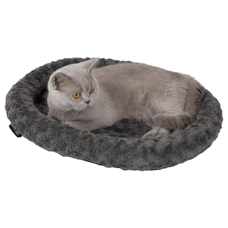 Jack and Vanilla Cuccia per Animali Softy XS 45x40x7 cm Grigio Rosato