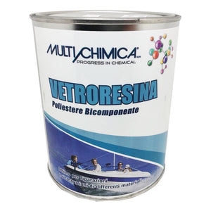 VETRORESINA LIQUIDA 750 ml poliestere bicomponente - Multichimica