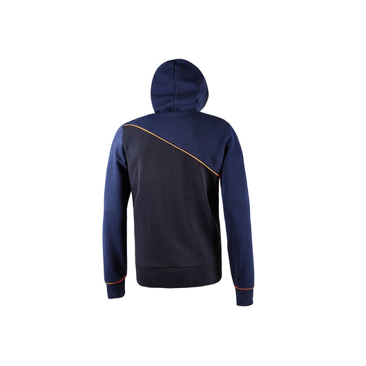 Jupiter-Felpa Impermeabile Con Zip Centrale, Cappuccio Regolabile E Inserti Fluo Colore Deep Blue-U-Power-Taglia S