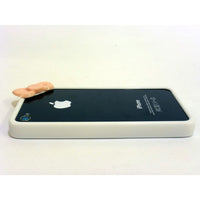 Bumper con fiocco per iPhone 4 e 4s - Colore Bianco