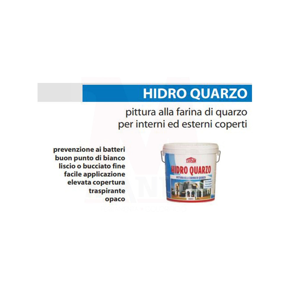 Pittura alla farina di quarzo - Carson Hidro Quarzo 5 lt