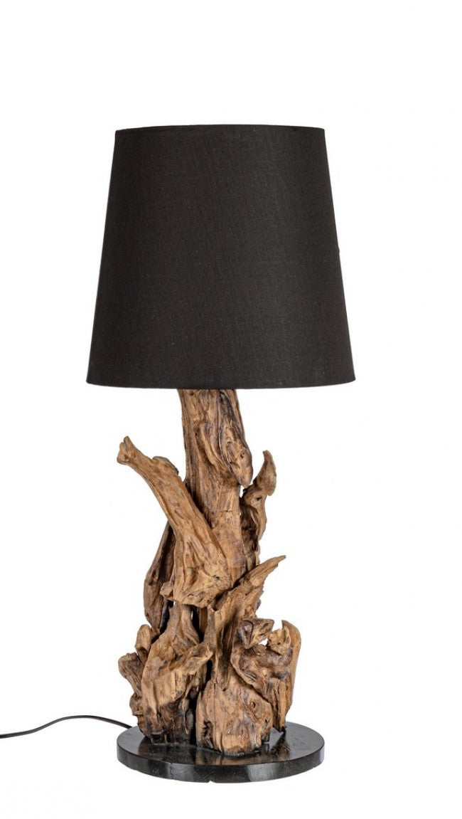 Lampada da Tavolo di design in legno di Teak - JAYA