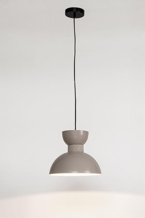 Lampadario a sospensione di design - JABALPUR Colore: Beige, Dimensione: D 30