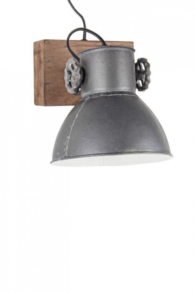 Lampada da parete industrial - ZURINE Colore: Grigio