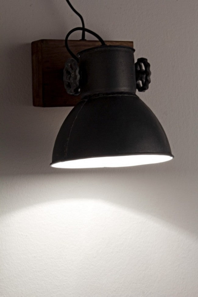 Lampada da parete industrial - ZURINE Colore: Grigio