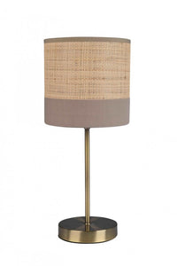 Lampada da tavolo H40 - AYLEN Colore: Beige