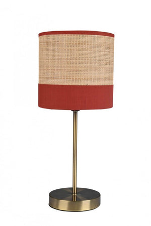 Lampada da tavolo H40 - AYLEN Colore: Rosso