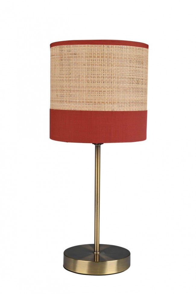 Lampada da tavolo H40 - AYLEN Colore: Rosso