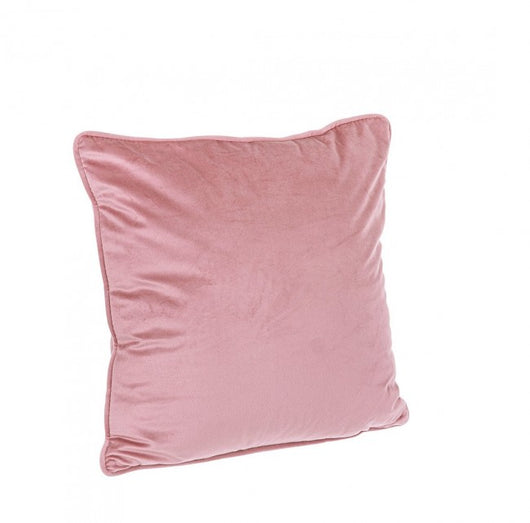 Cuscino da divano in velluto (4 Pezzi) - ARTEMIS Dimensione: 40x40, Colore: Rosa