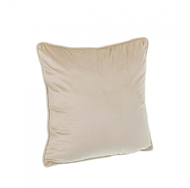 Cuscino da divano in velluto (4 Pezzi) - ARTEMIS Colore: Beige, Dimensione: 40x40