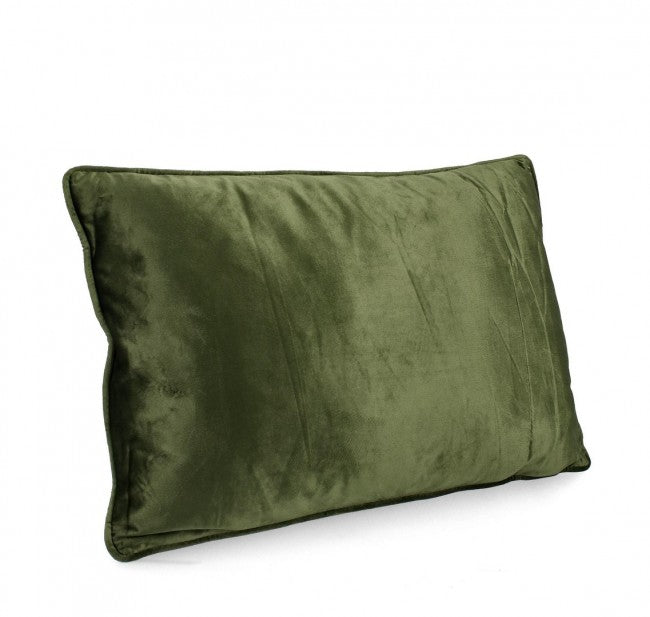 Cuscino da divano in velluto (4 Pezzi) - ARTEMIS Colore: Verde Scuro, Dimensione: 40x60