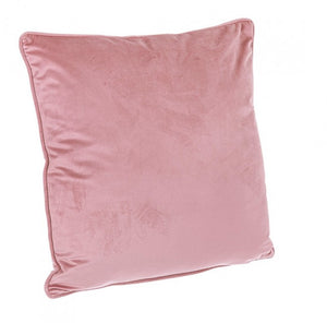 Cuscino da divano in velluto (4 Pezzi) - ARTEMIS Dimensione: 50x50, Colore: Rosa