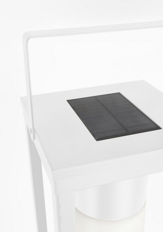 Lampada Solar Led con Manico - SOLAR Dimensione: 17x17 cm, Colore: Bianco