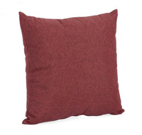 Cuscino da Esterno Decor (4 Pezzi) - OLEFIN Dimensione: 45x45 cm, Colore: Rosso