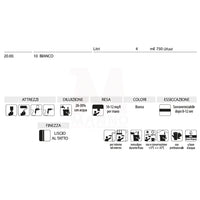 Fissativo pigmentato isolante in microemulsione acrilica Carson Extrafix 4 lt