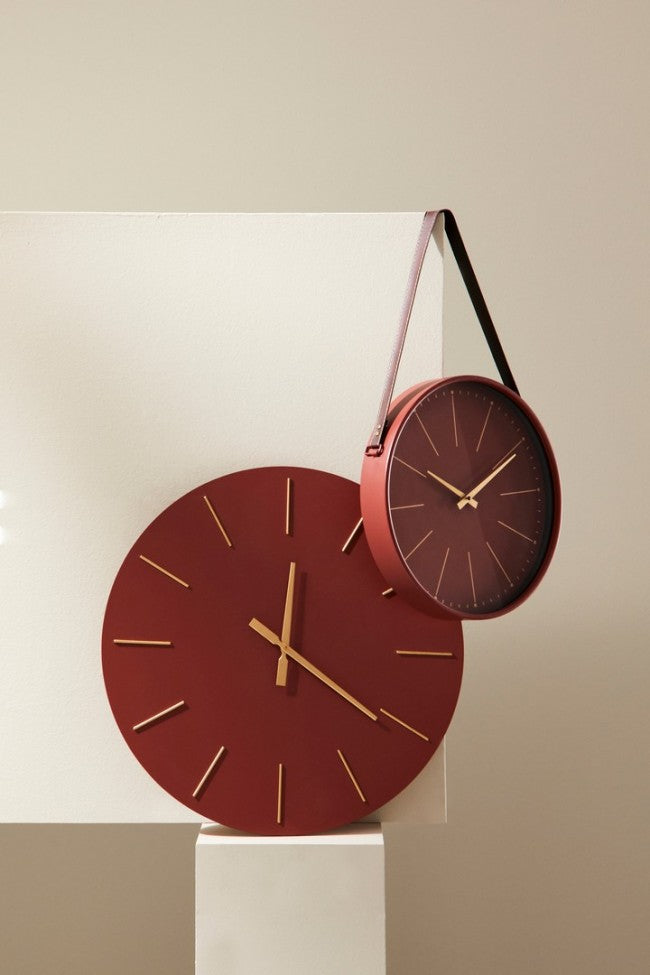 Orologio Parete Timely Mattone 40X66 (3 Pezzi) - TIMELINE