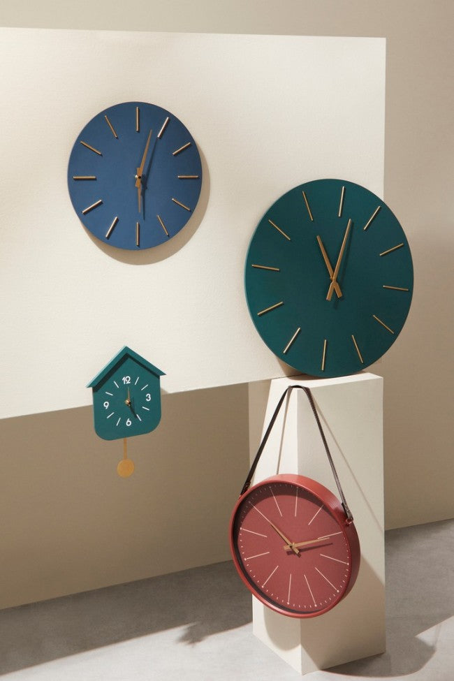 Orologio Parete Timely Mattone 40X66 (3 Pezzi) - TIMELINE