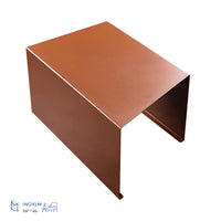 Tavolino basso modello Anthea, Tavolino di Design Colore: Corten