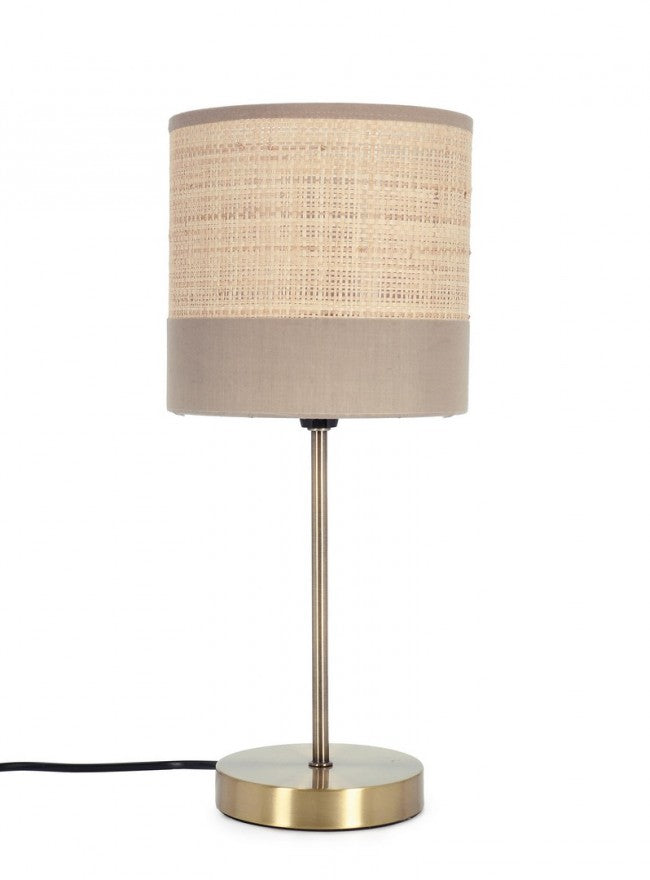 Lampada da tavolo H40 - AYLEN Colore: Beige